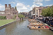 Cambridge, the Cam river, Magdalene College can be seen on the left.